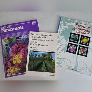 Perennials Gardening Book Lot